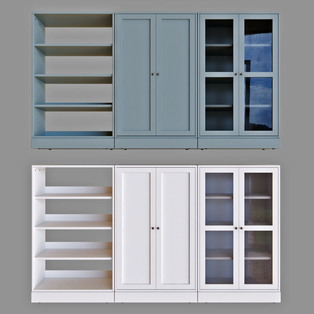 HAVSTA Storage combination 3D model_5