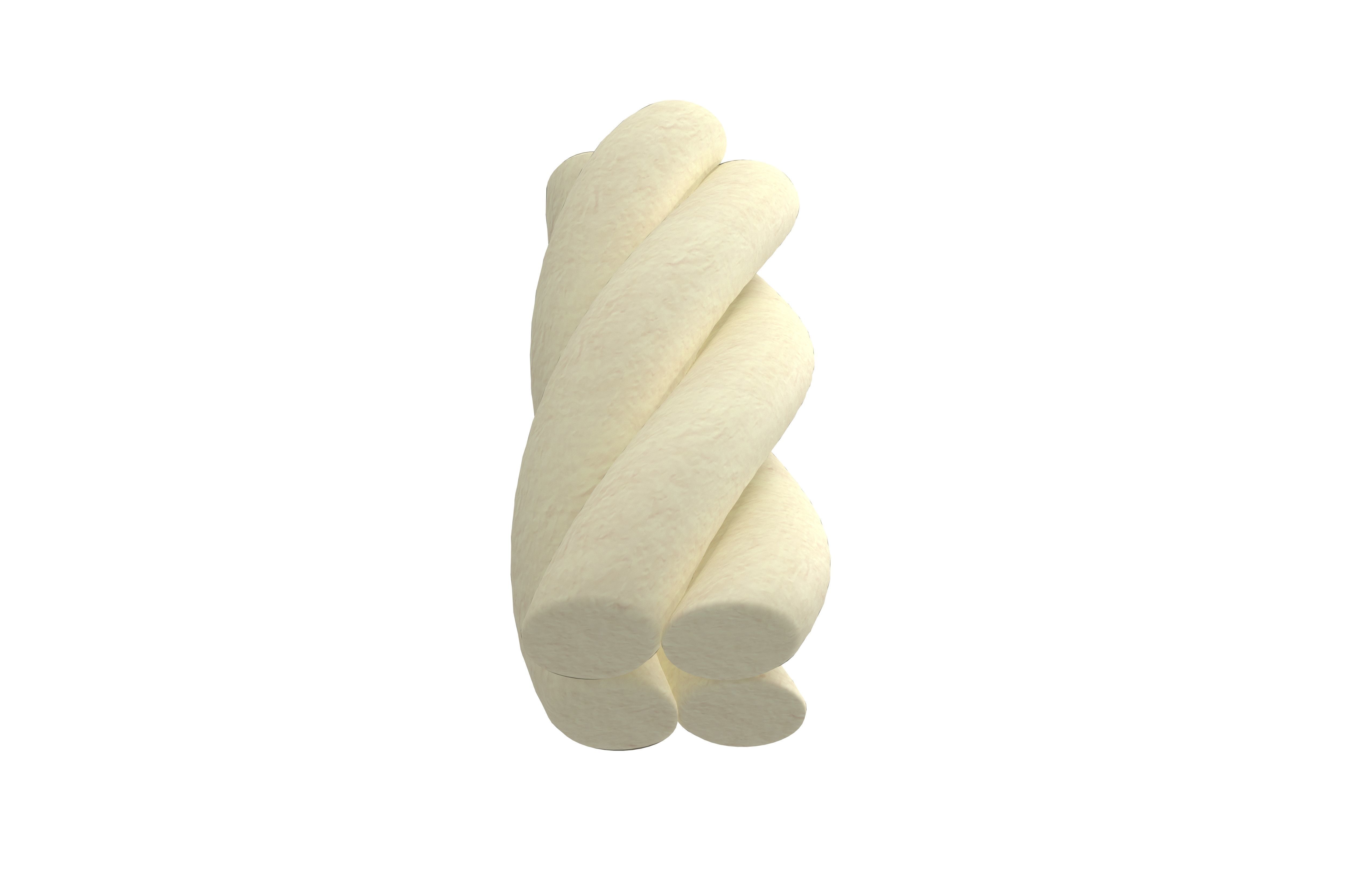 Marshmallows V1 005 Low-poly 3D model_3