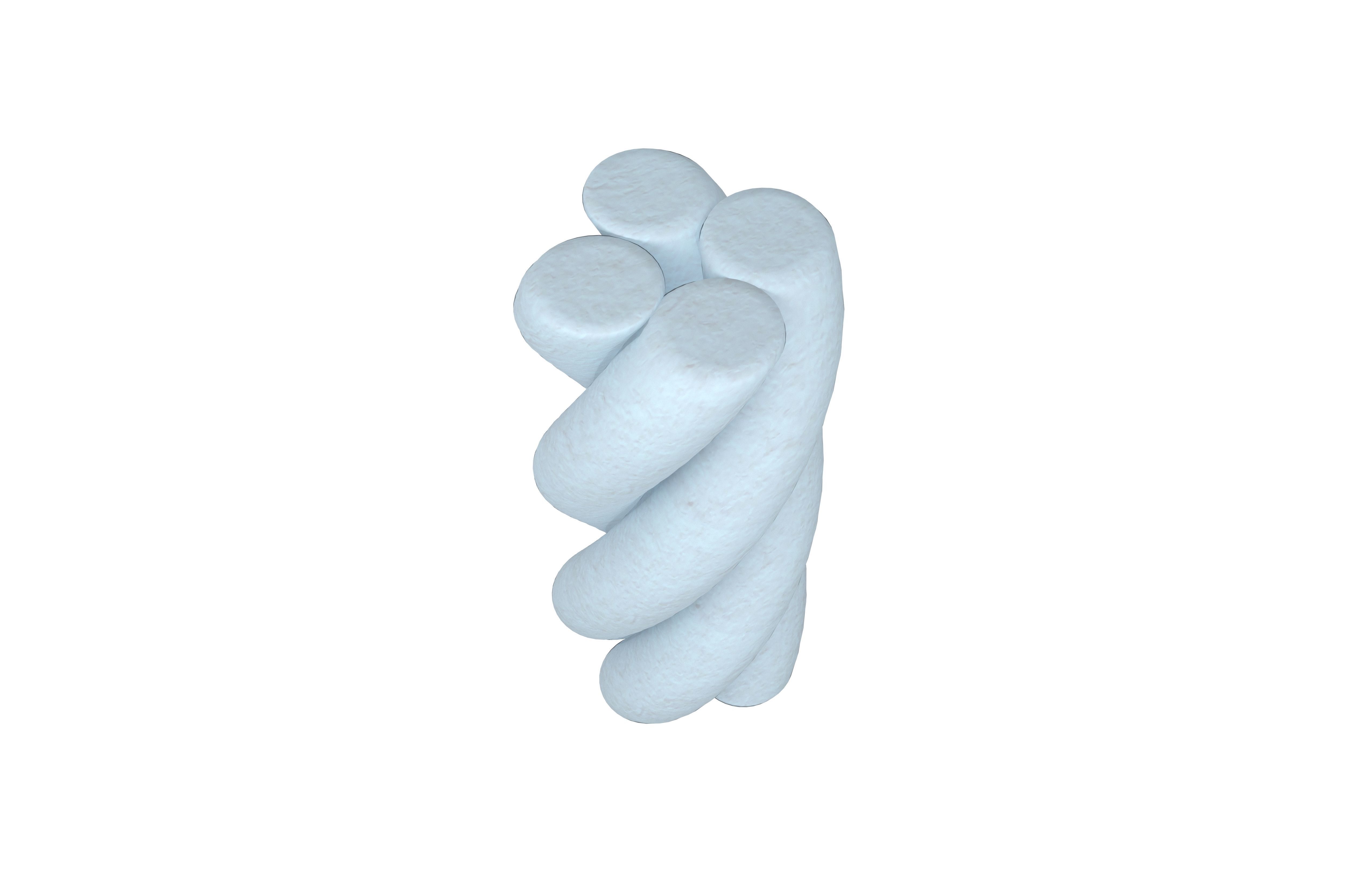 Marshmallows V1 007 Low-poly 3D model_1