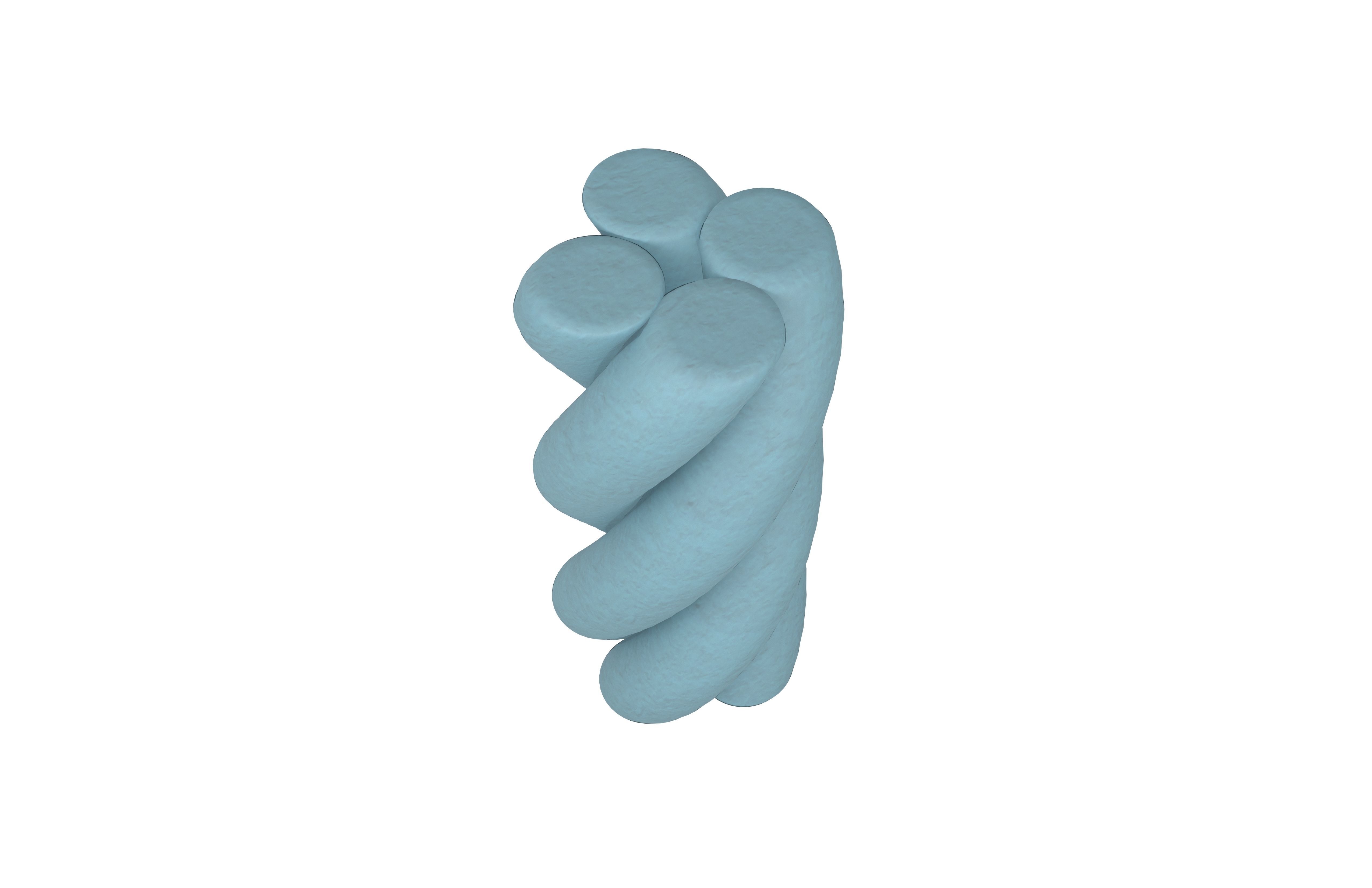 Marshmallows V1 008 Low-poly 3D model_1