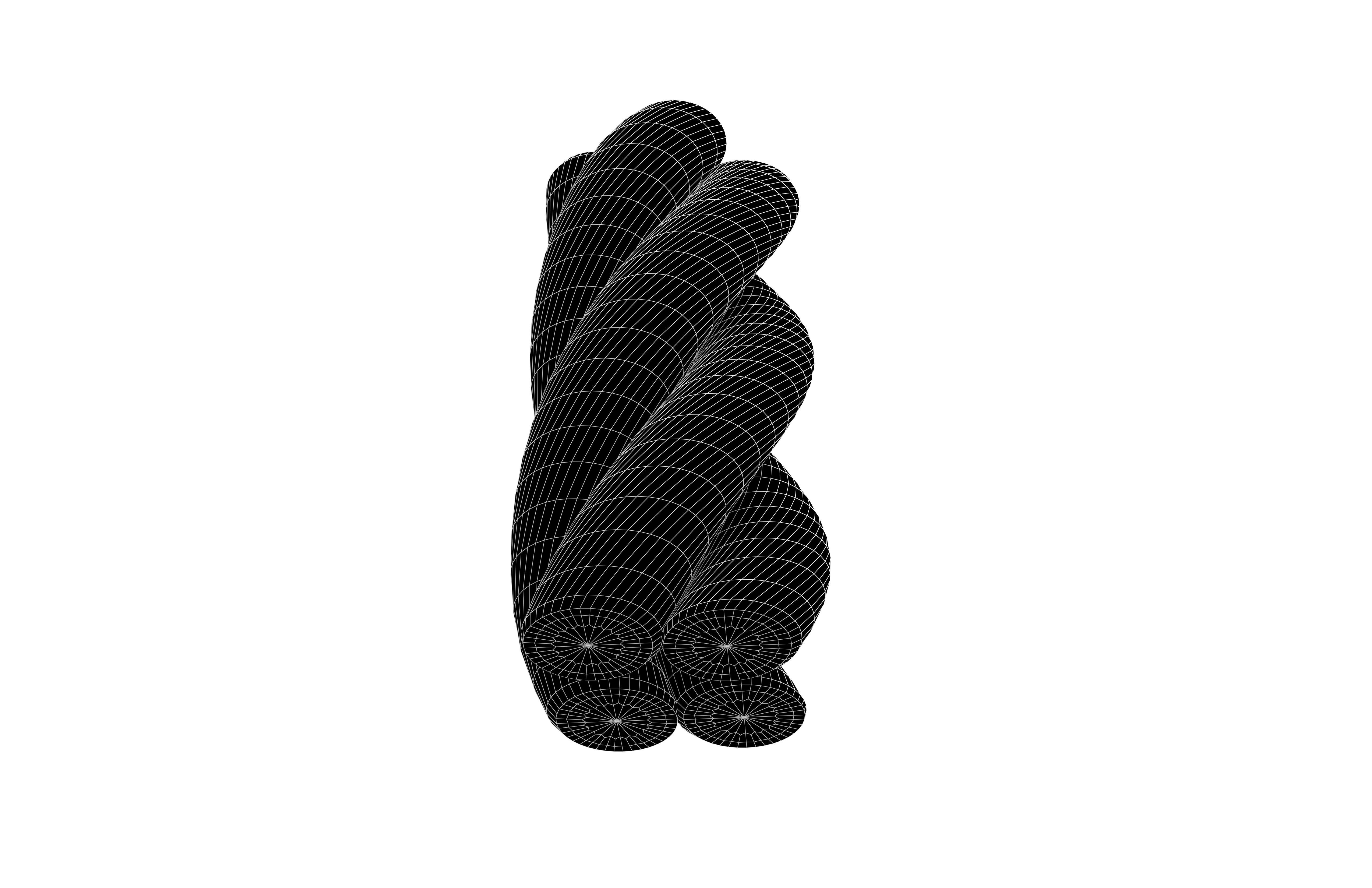 Marshmallows V1 008 Low-poly 3D model_7