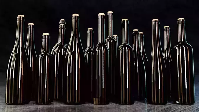 Wine Bottles Time Limited Half Price Promo