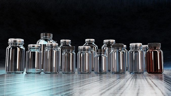 Packer Bottles Time Limited Half Price Promo 3D model