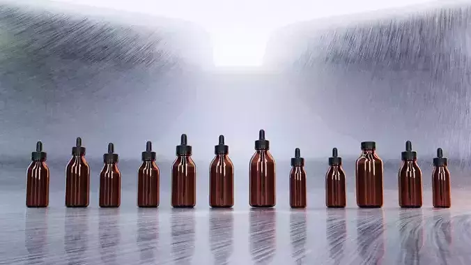 Glass Dropper Bottles Time Limited Half Price Promo