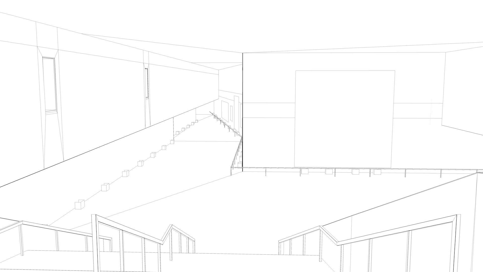 De Young Museum 3D model_7