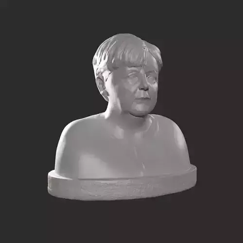 Angela Merkel 3D print model
