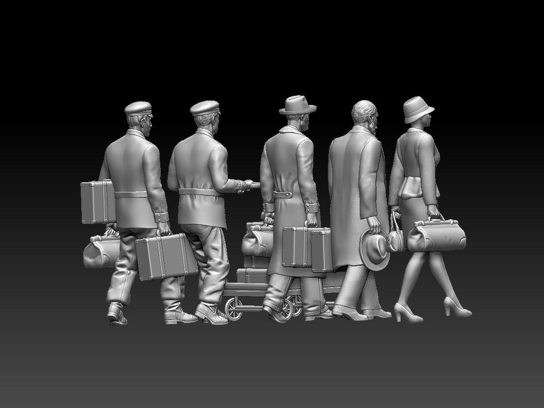 staff passengers 3D print model_13