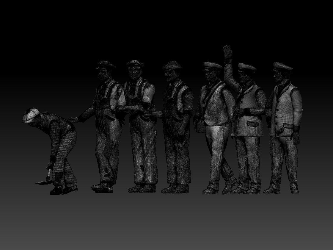 staff passengers 3D print model_17