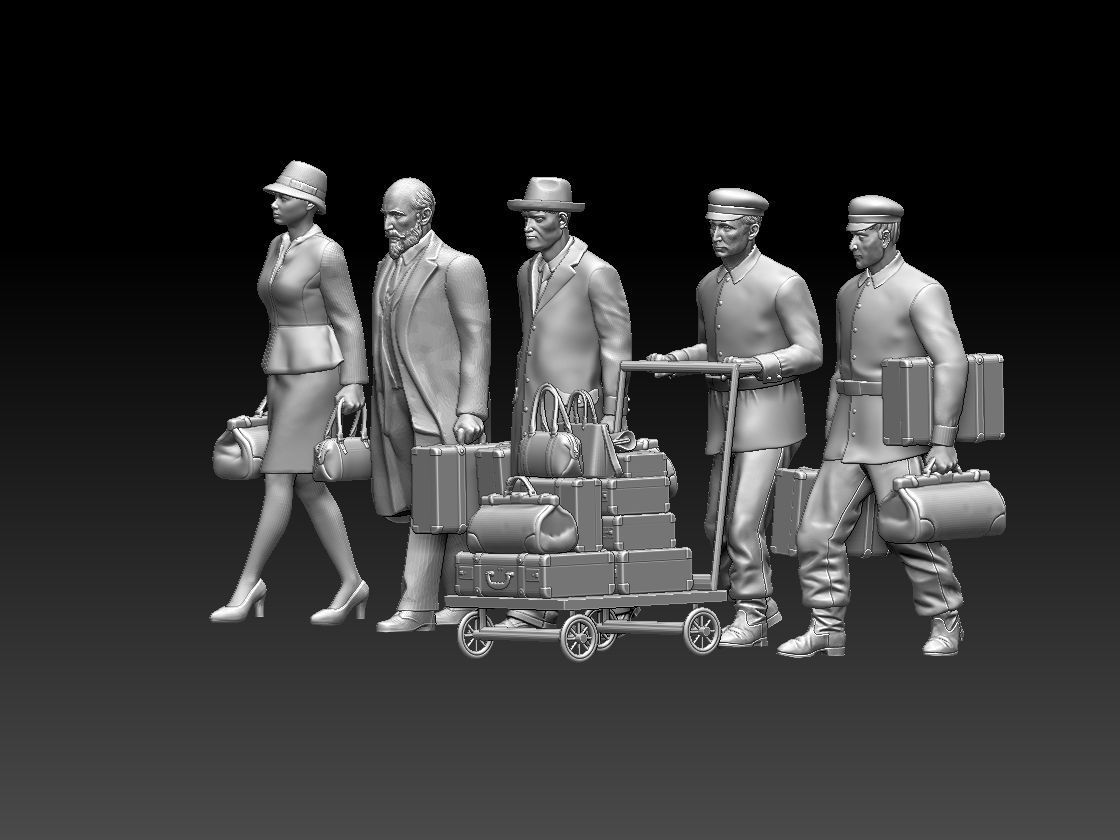 staff passengers 3D print model_10