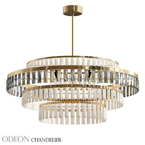 ODEON odon chandelier 3D model
