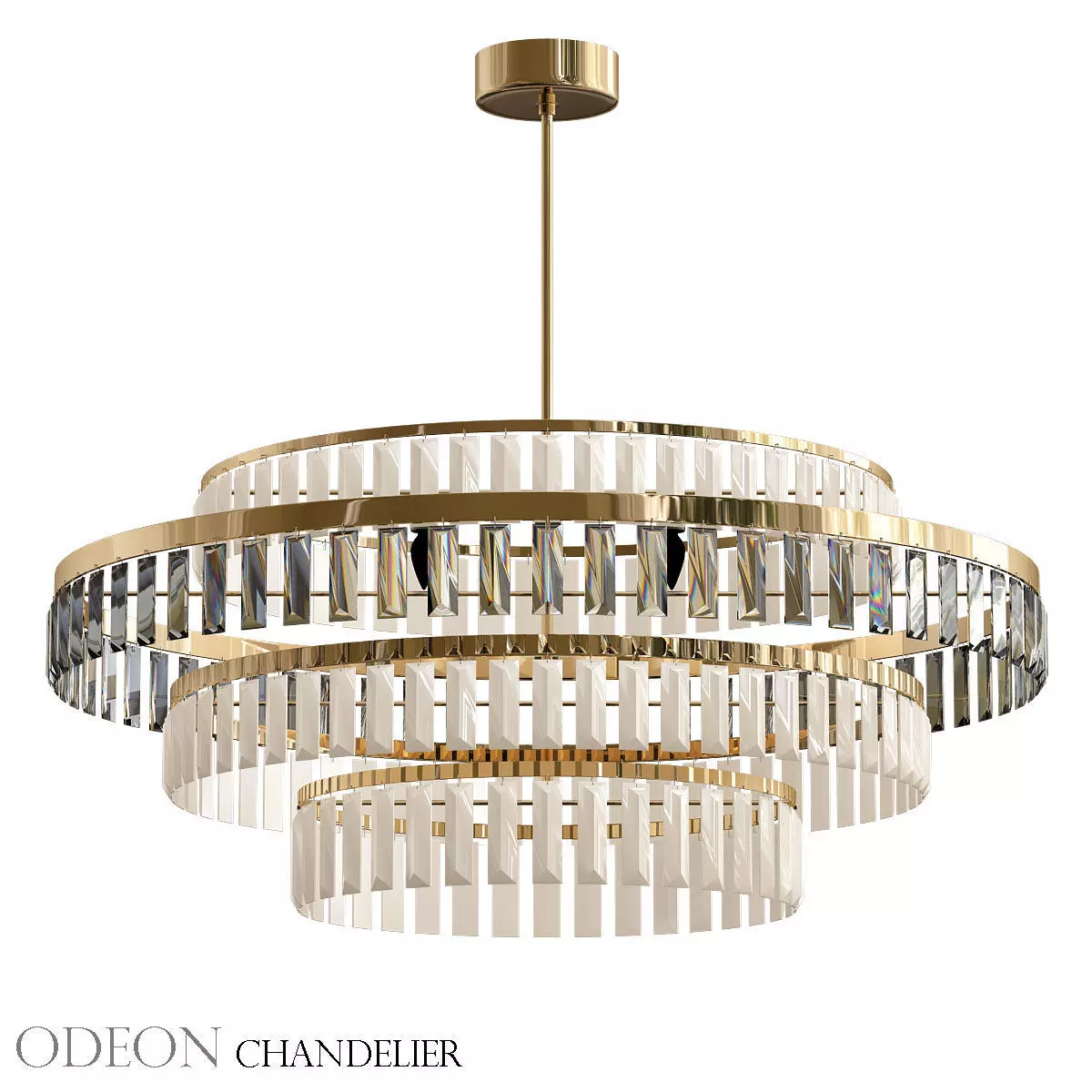 ODEON odon chandelier 3D model