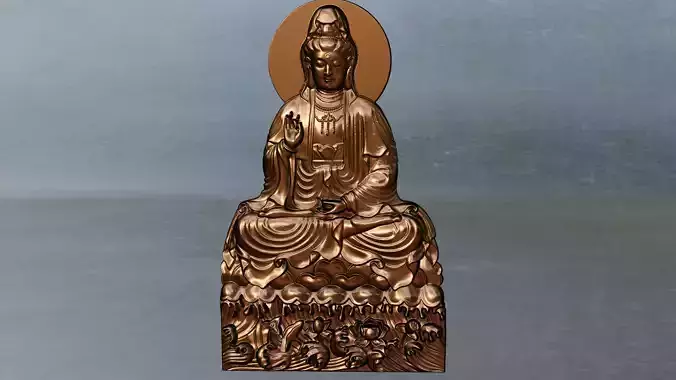 Budha Wood Carving