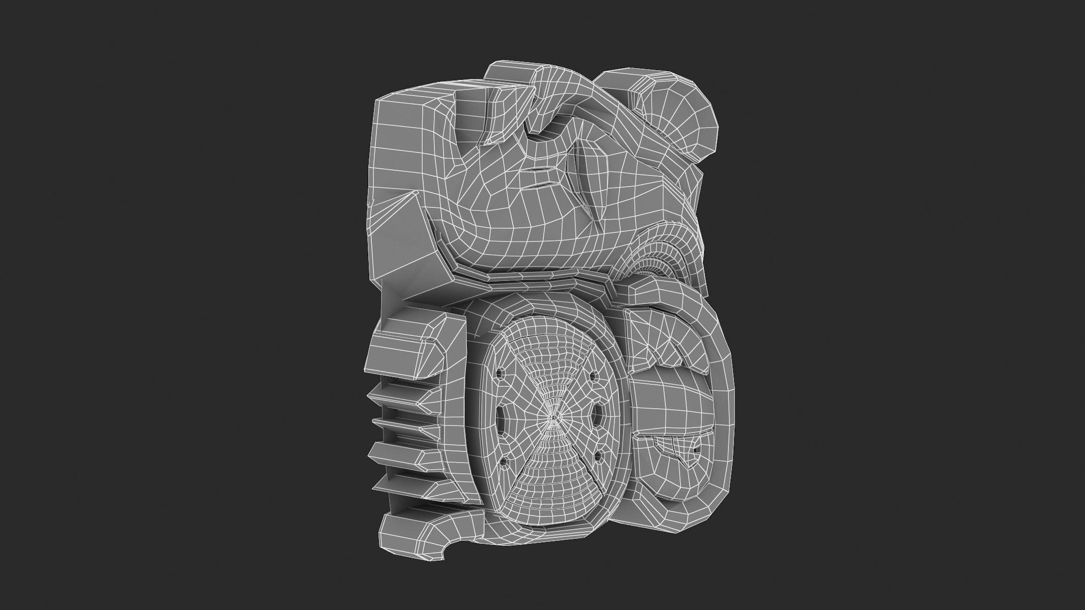 Mayan Alphabet 3D model_75