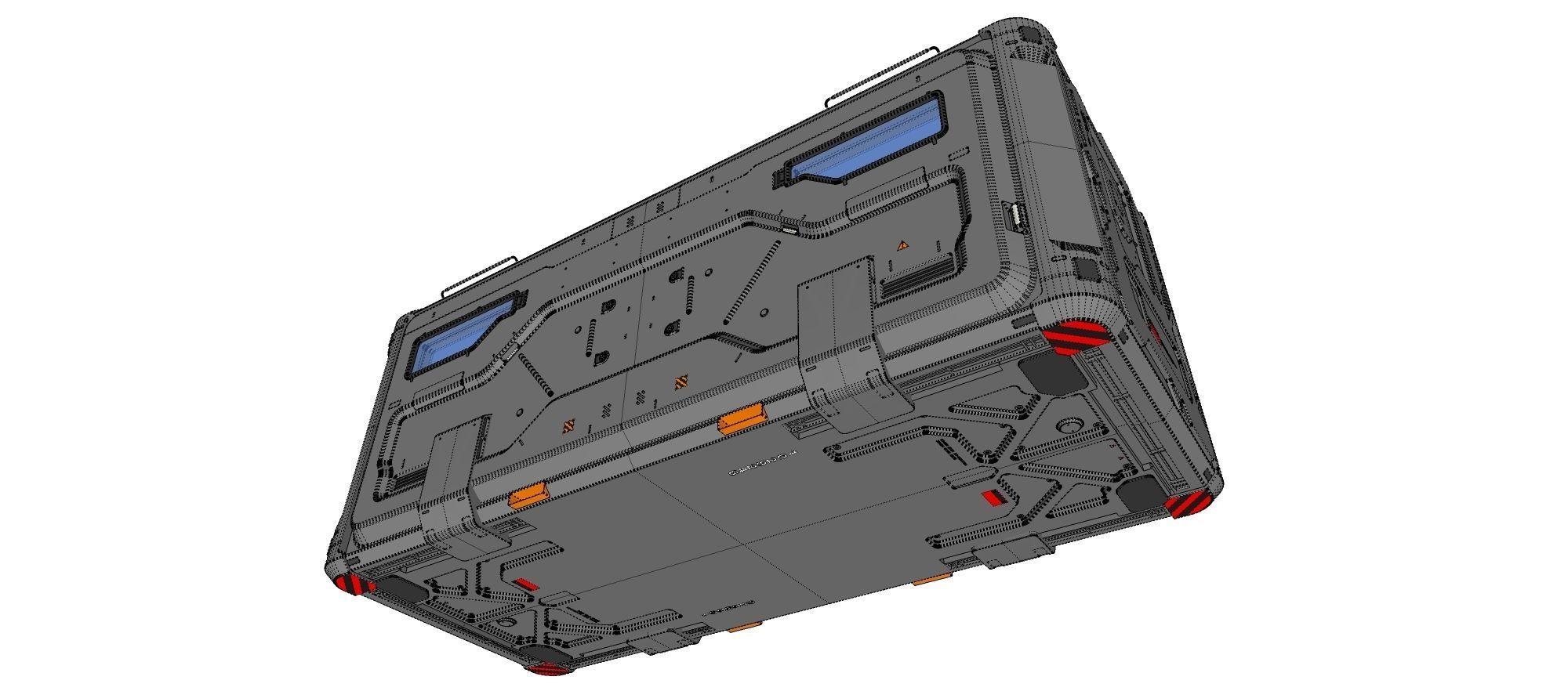 sci fi Cargo Container 2 3D model_18