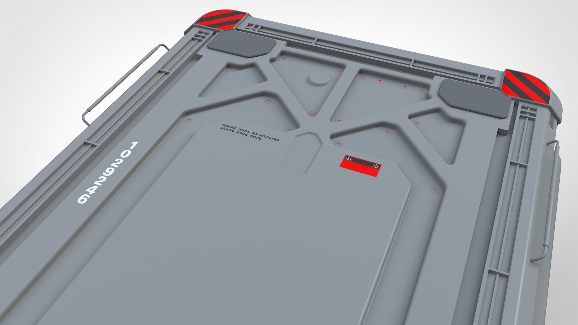 sci fi Cargo Container 2 3D model_9