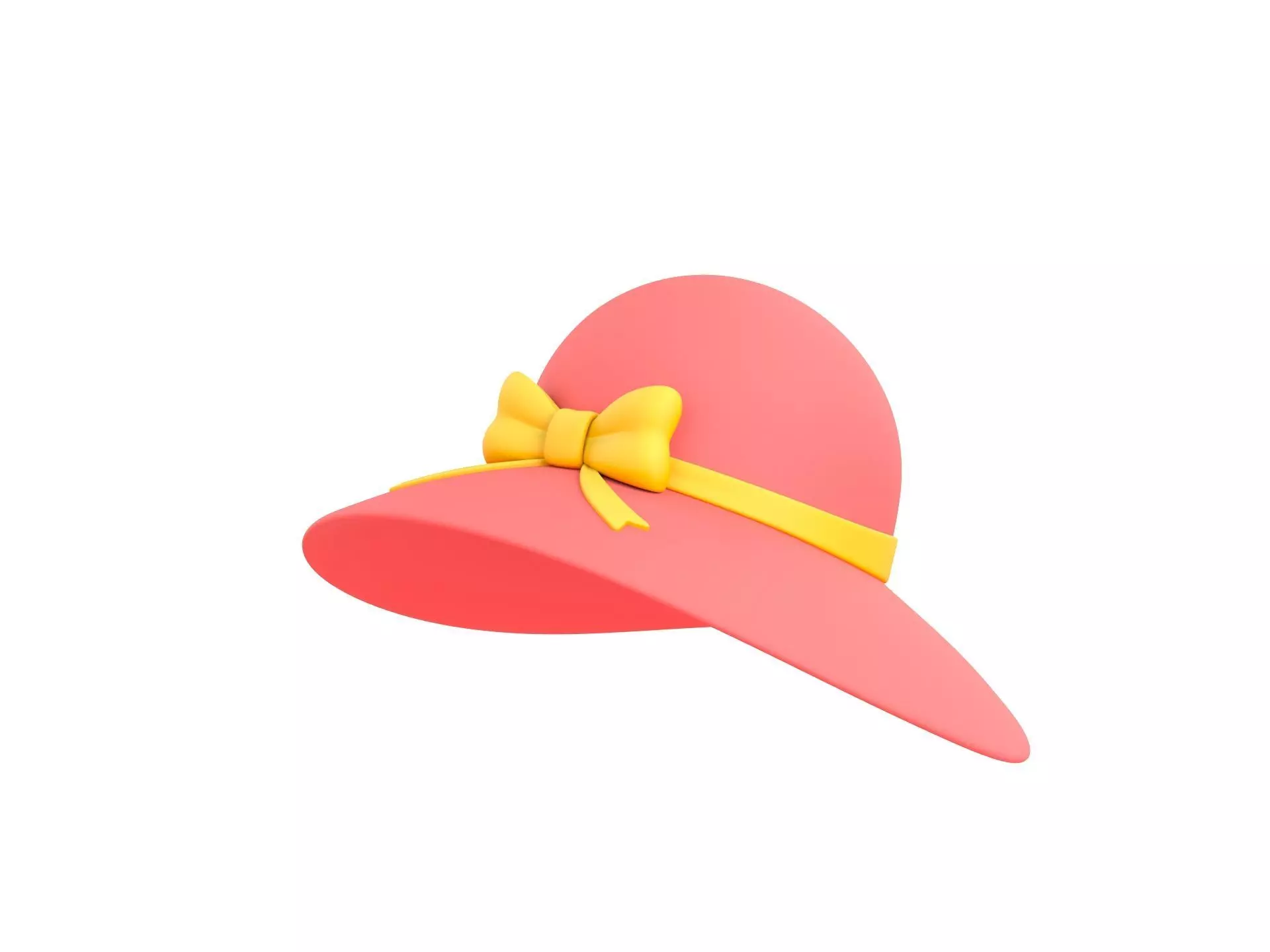 Sun Hat 3D model_0