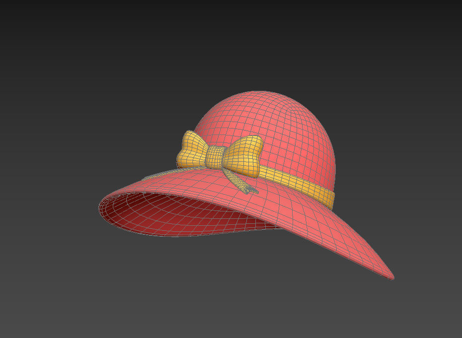 Sun Hat 3D model_20