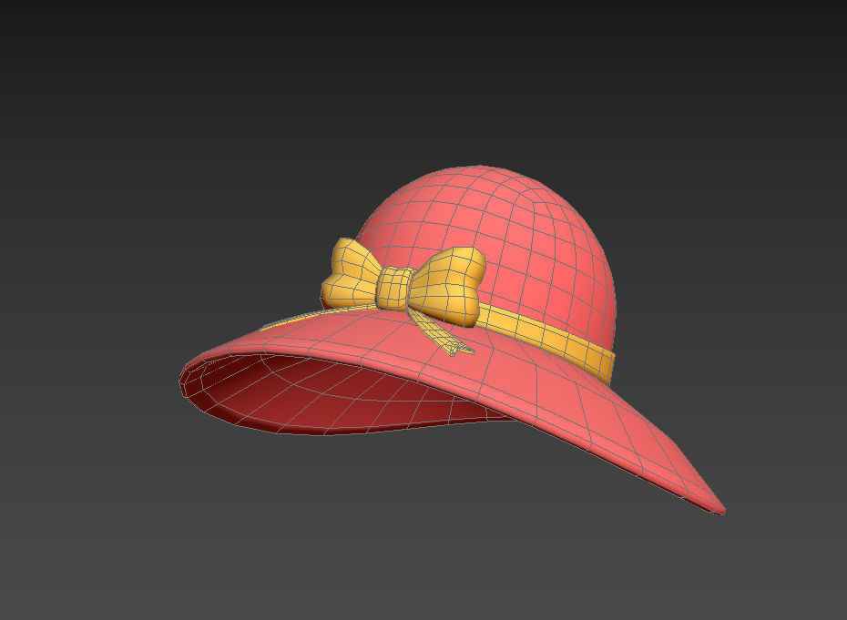 Sun Hat 3D model_19