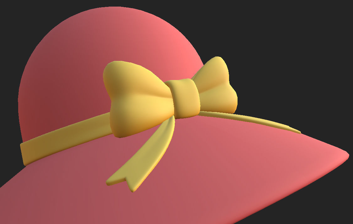 Sun Hat 3D model_15