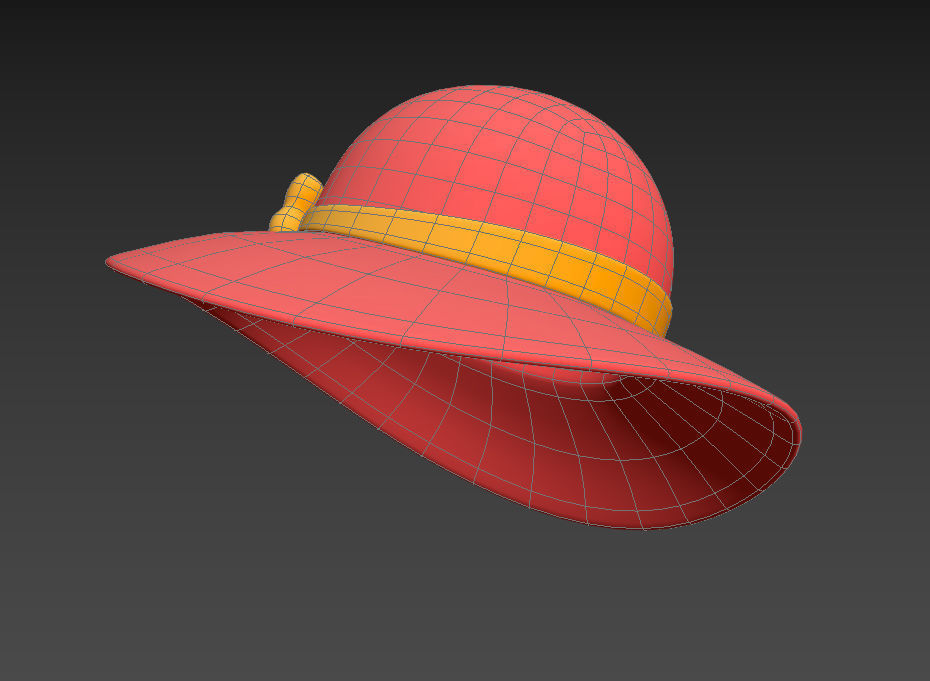 Sun Hat 3D model_24