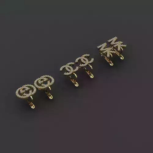 Y108- Diamond earring
