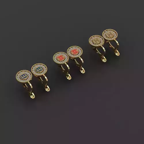 Y112- Diamond earring