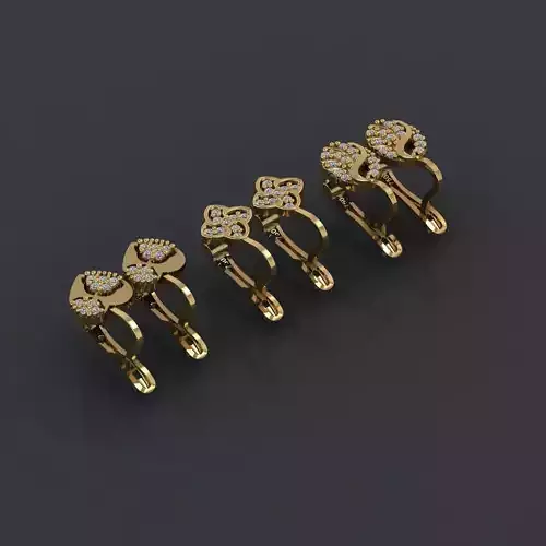 Y113- Diamond earring