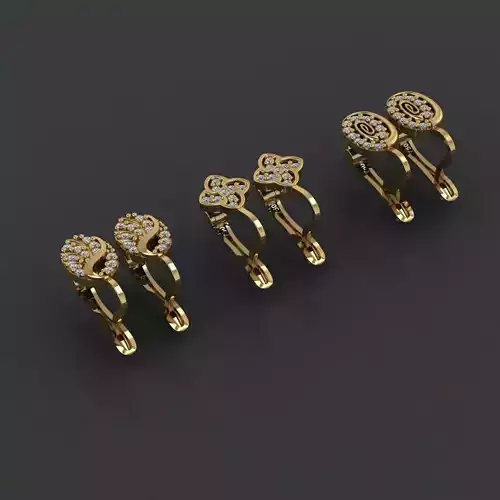Y114- Diamond earring