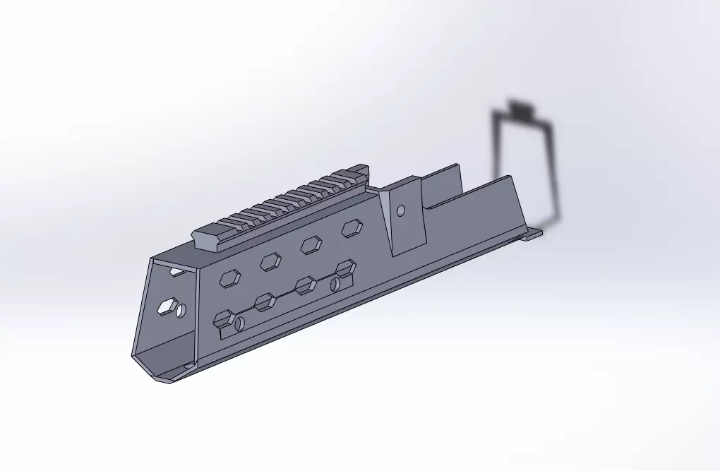 G36 handguard 3D print model_0