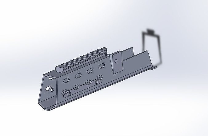 G36 handguard 3D print model