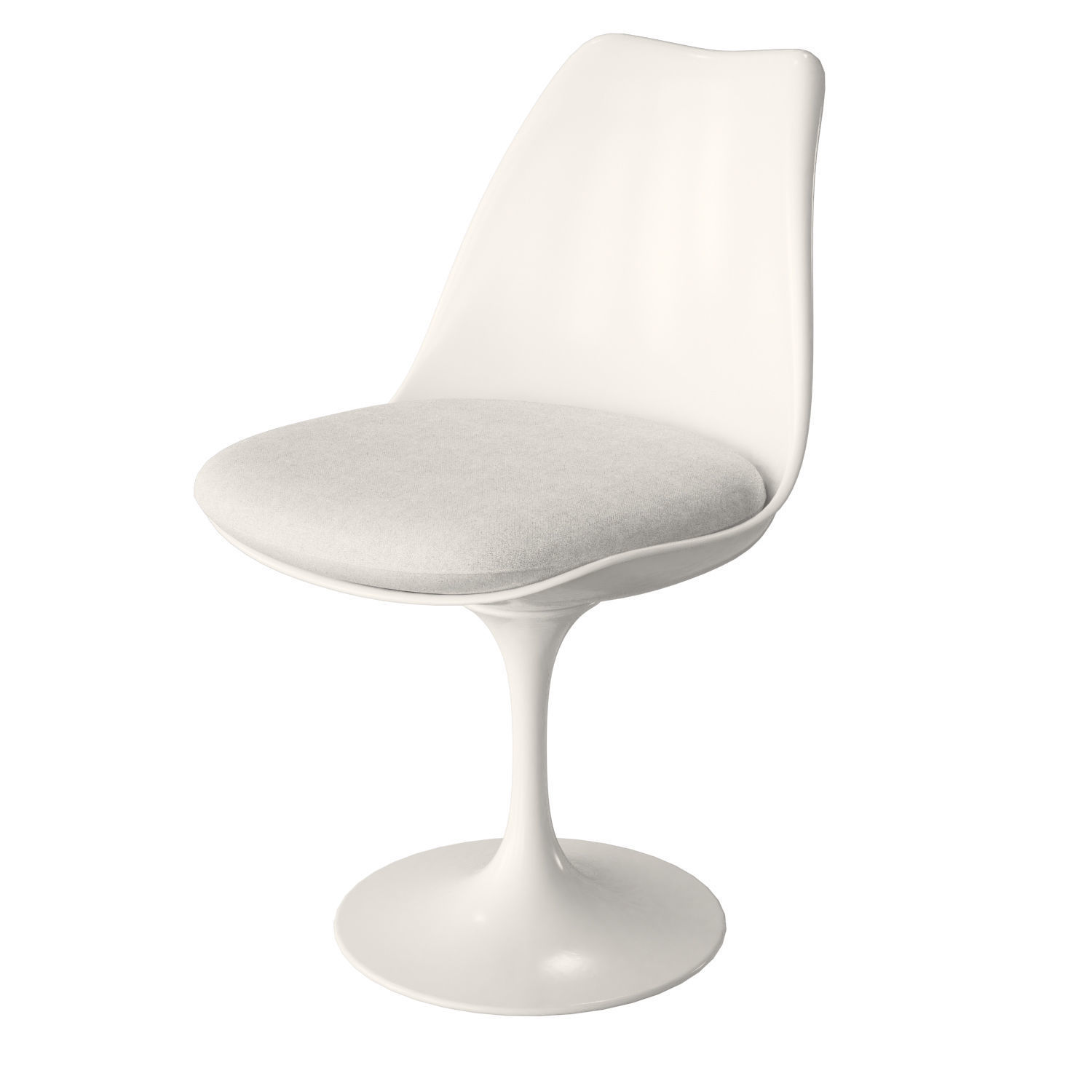 Knoll Tulip Chair Armless 3D model_5