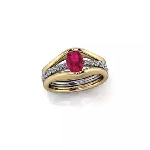 CJC1959 Ladies womans womens diamond ruby emerald Rings