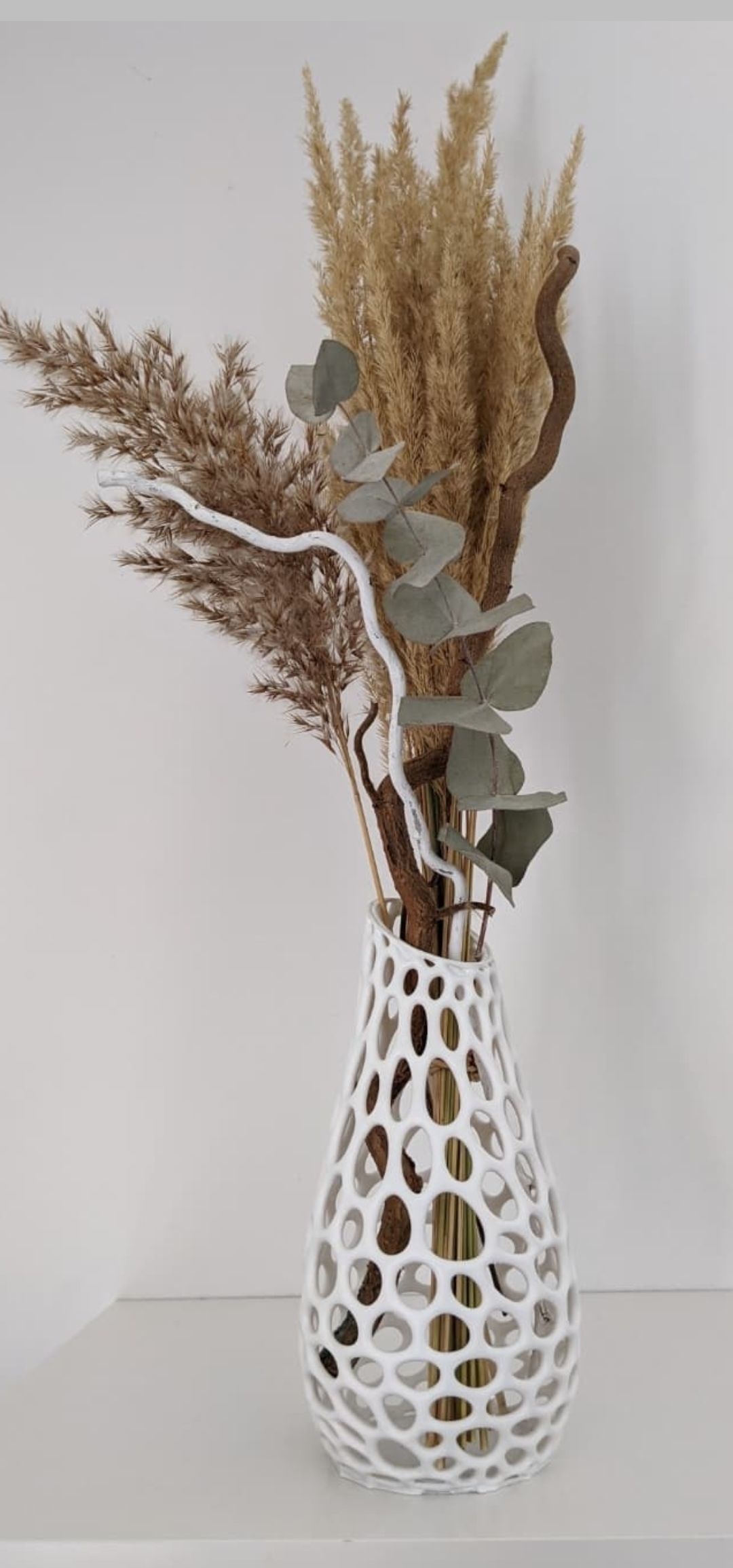 Vase with Voronoi patter 3D model_5