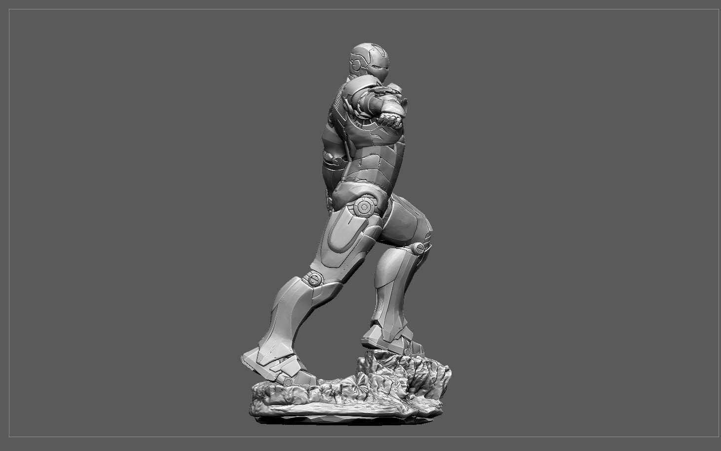 IRONMAN MK3 AVENGERS MODEL MCU TONY STARK STATUE 3D print model_5