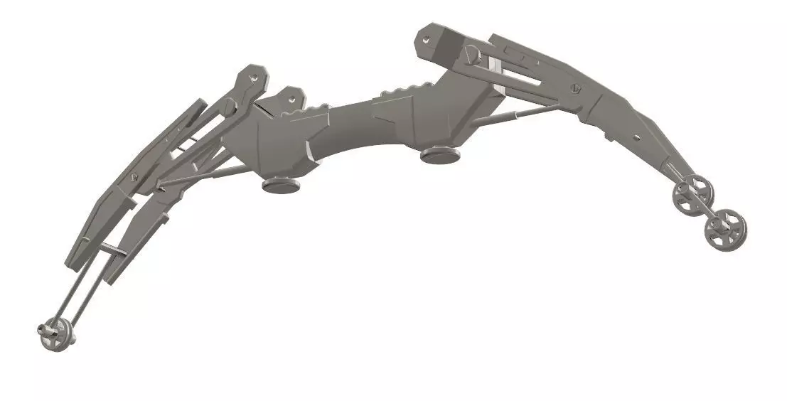 Thief 4 composit bow no function only decoration 3D print model