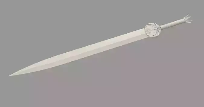 Elder scrolls Skyrim nightingale blade prop replica 3D print model