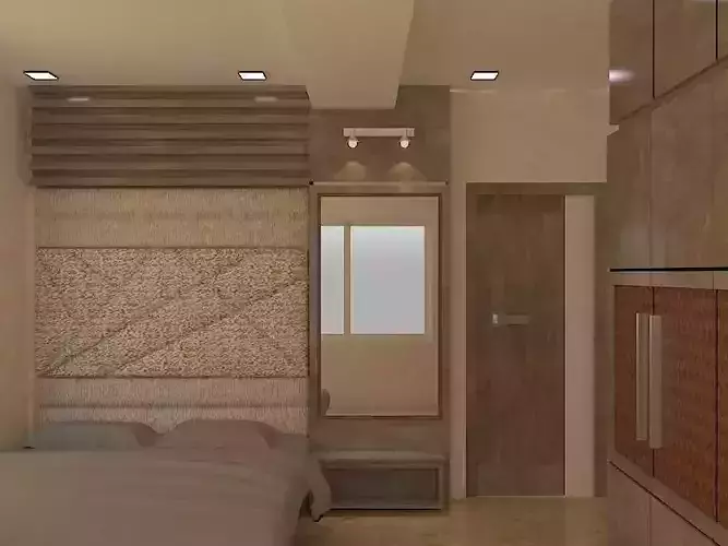 3D model of Bed Room