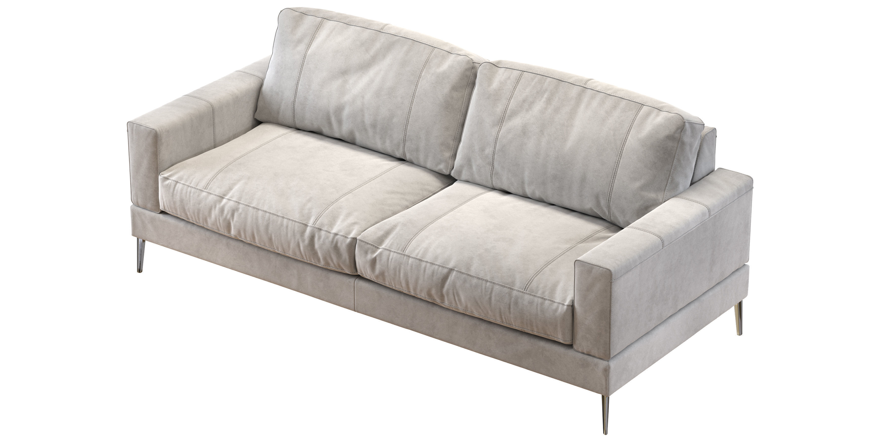 Capri sofa 210 cm 3D model_10