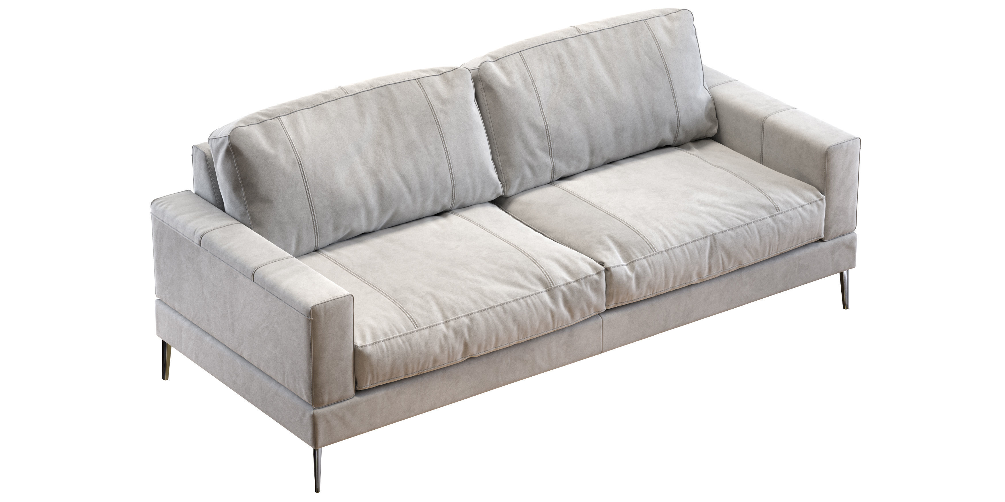 Capri sofa 210 cm 3D model_8