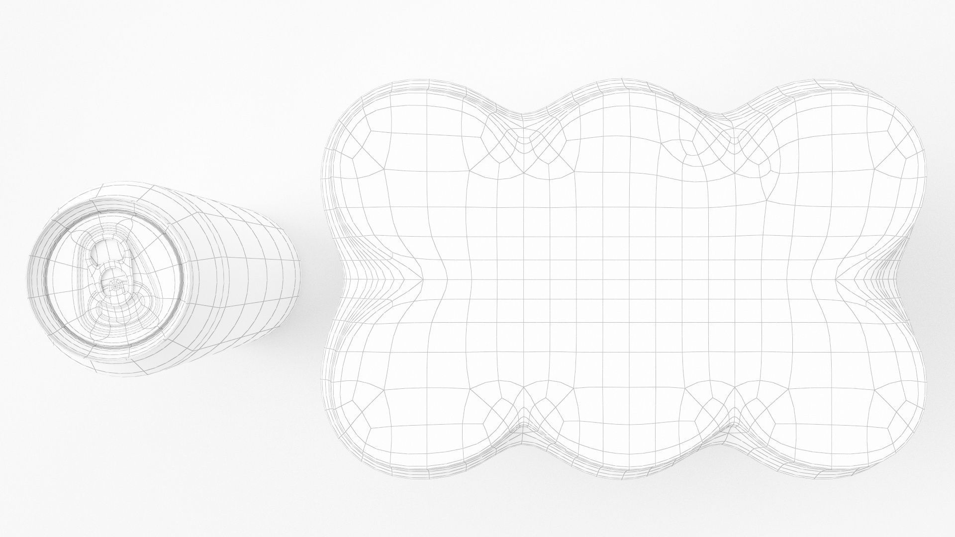 Six Pack of Cans Shrinkwrapped Packaging For 250ml 6 Cans 3D model_8