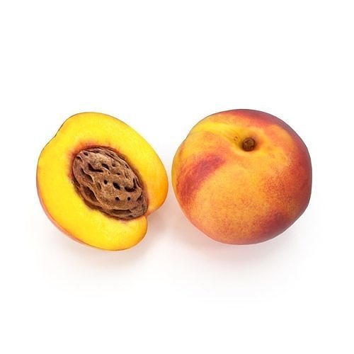 Peach 3D 3D model 3