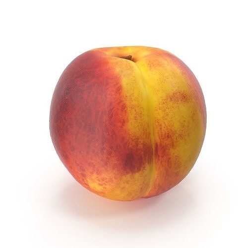 Peach 3D 3D model 5