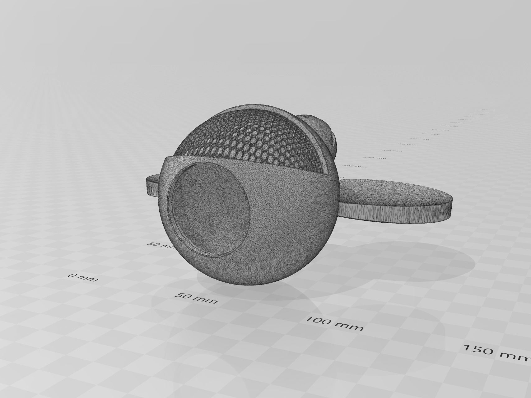 Mouse Helmet 3D print model_8