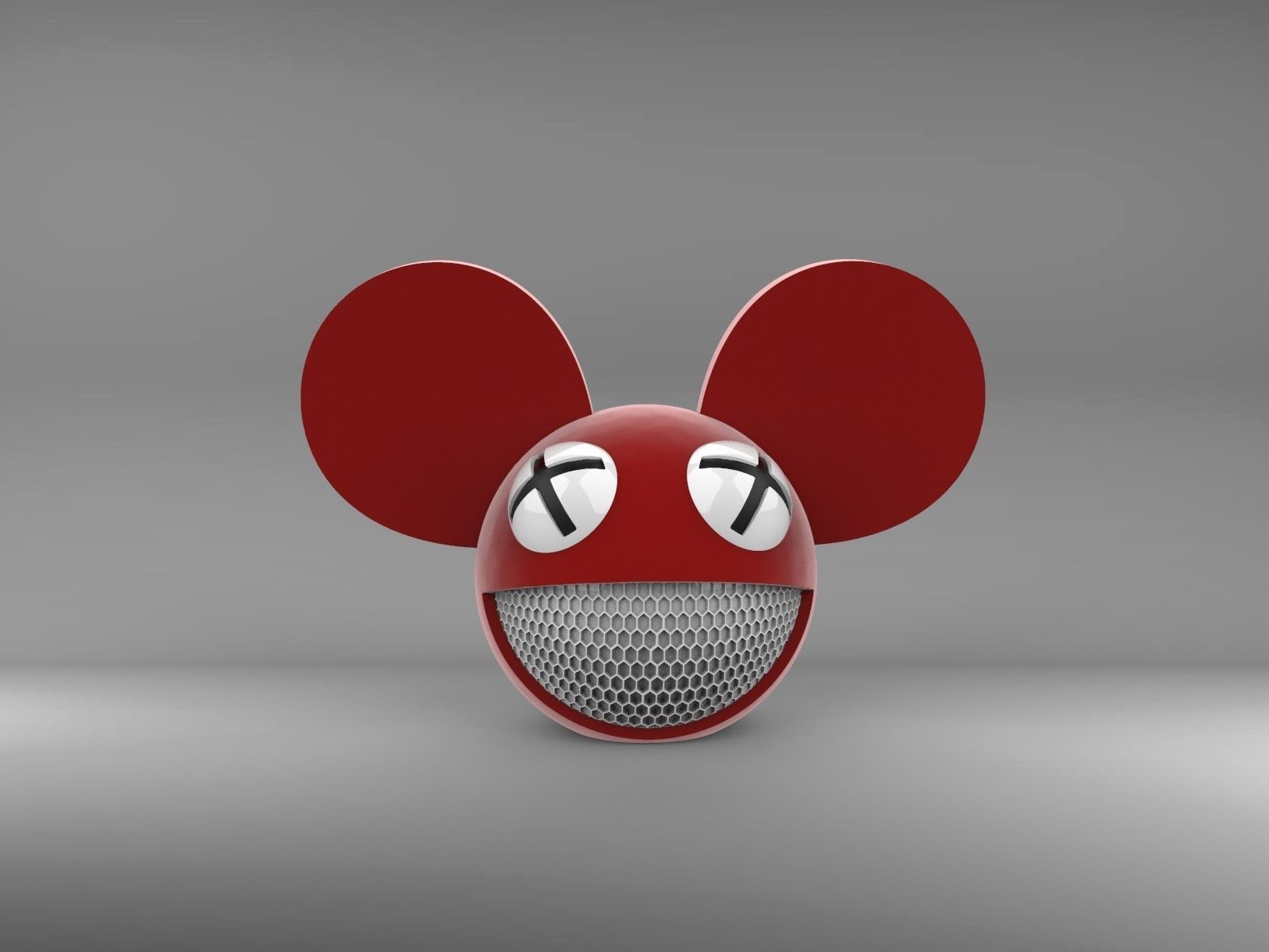 Mouse Helmet 3D print model_2