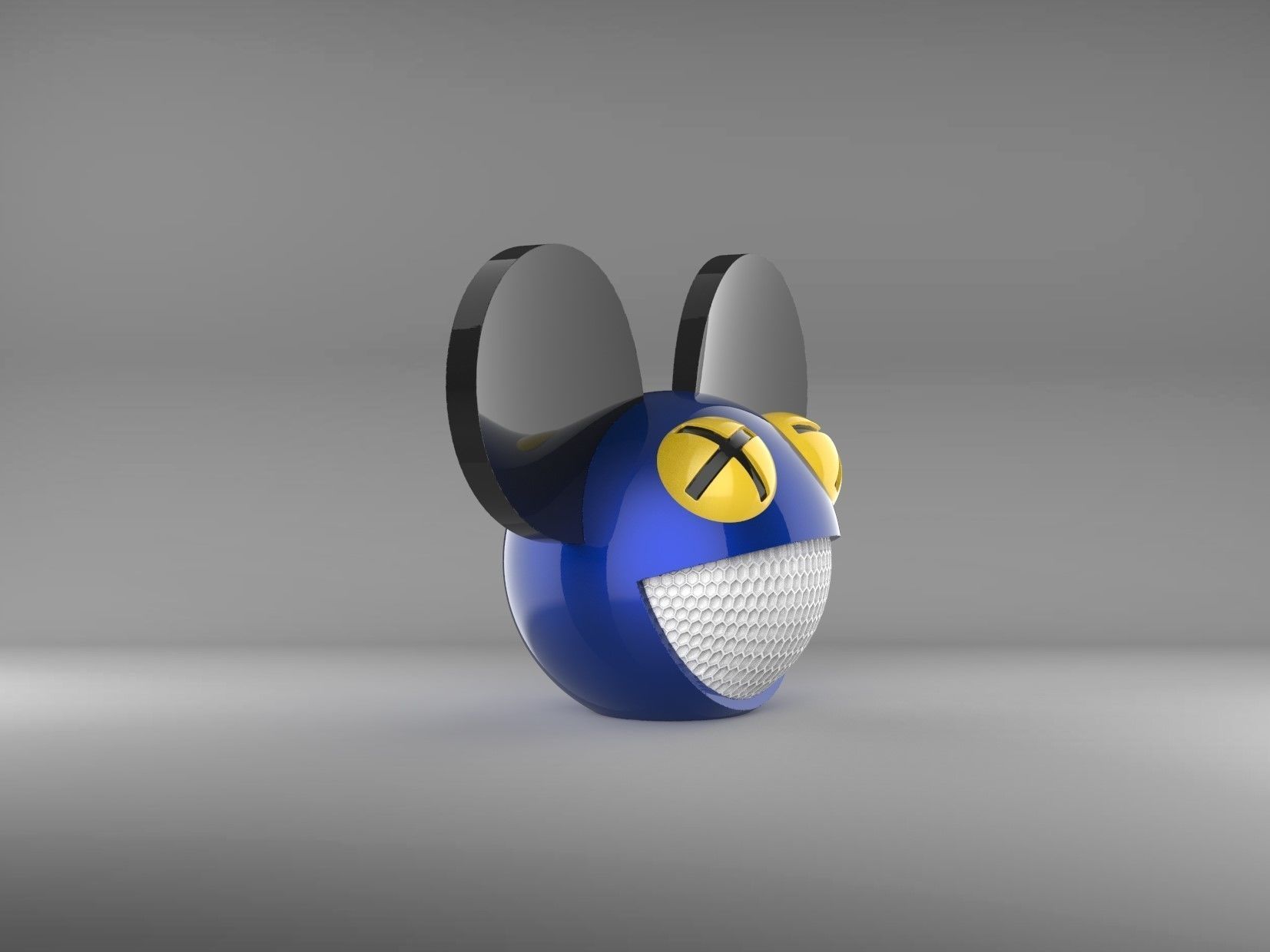 Mouse Helmet 3D print model_1
