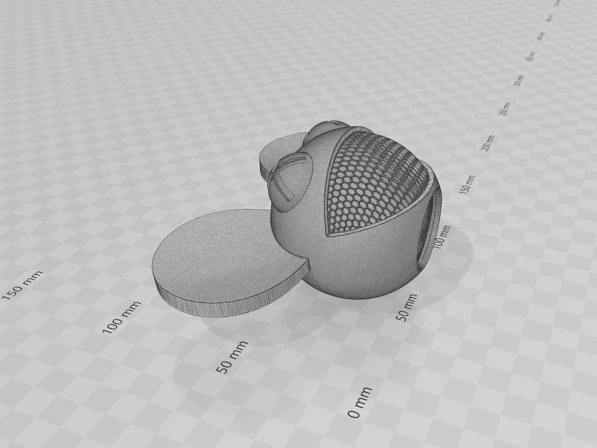Mouse Helmet 3D print model_11