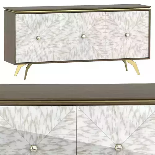 Brush Cabinet 3D model