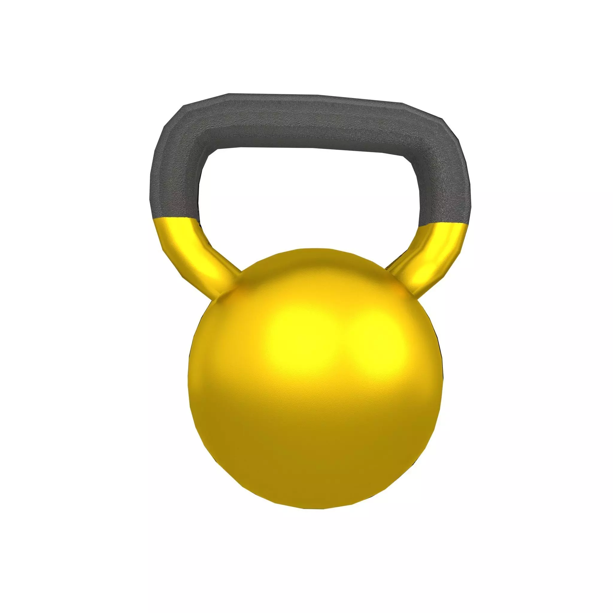 Gym Kettlebell v1 004 Low-poly 3D model_0