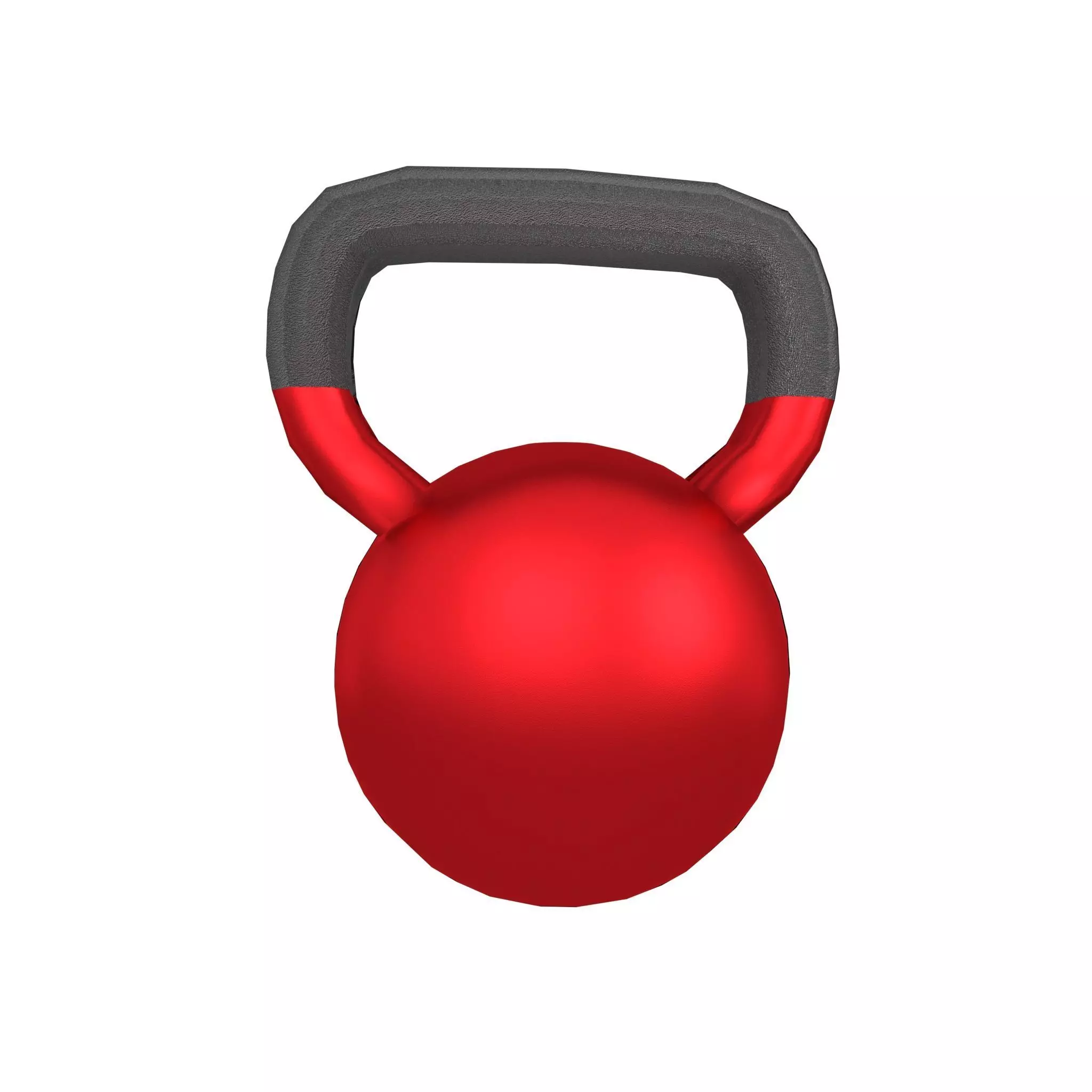 Gym Kettlebell v1 008 Low-poly 3D model_0