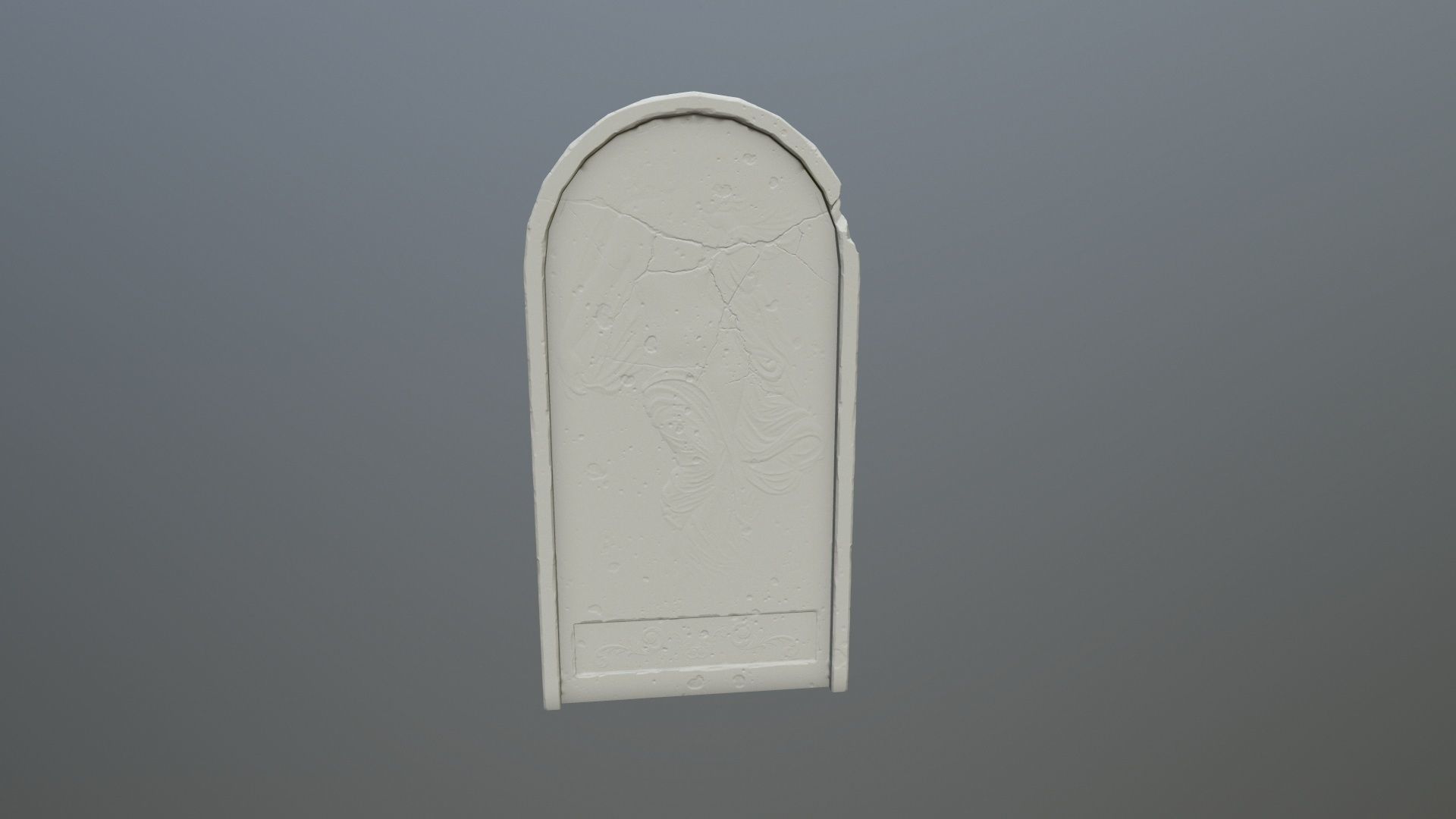 tombstone 16 3D print model_3